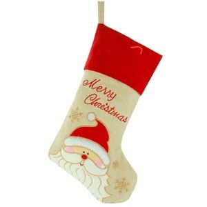 Santa Christmas Stocking Holiday Decor